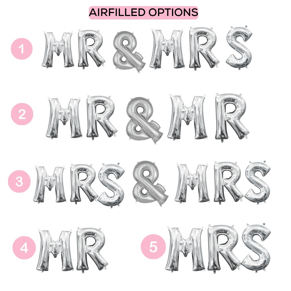 Wedding Letter Phrase Sets