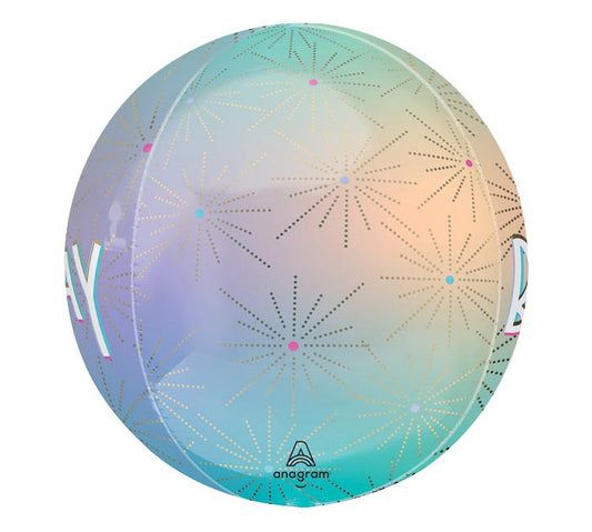 Pastel Dream Birthday Orbz Balloon