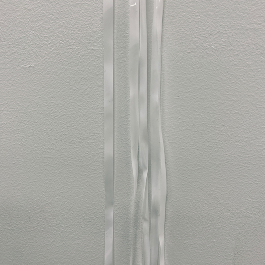 White Hanging Streamer Balloon Tails