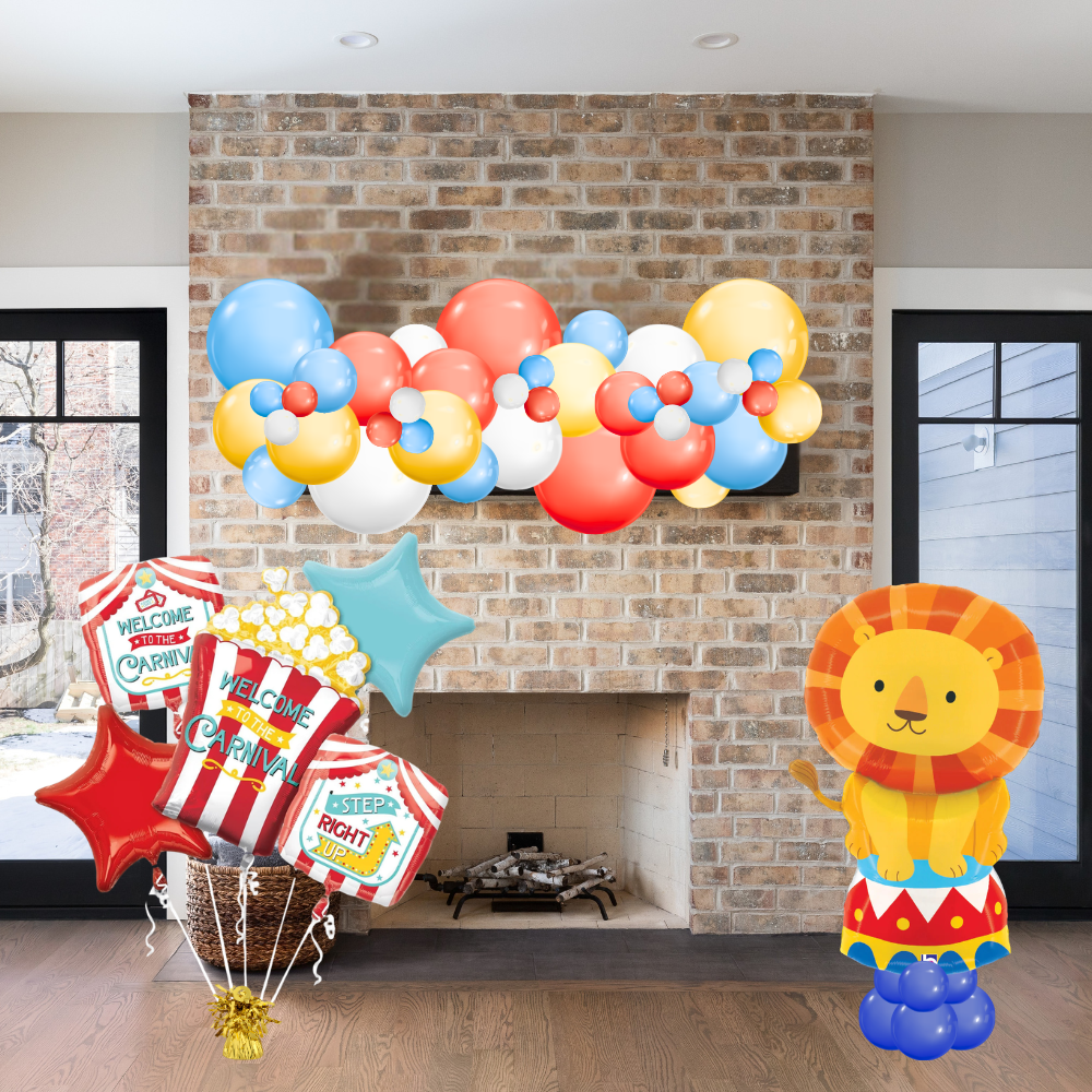Carnival Circus Balloon Decor Package