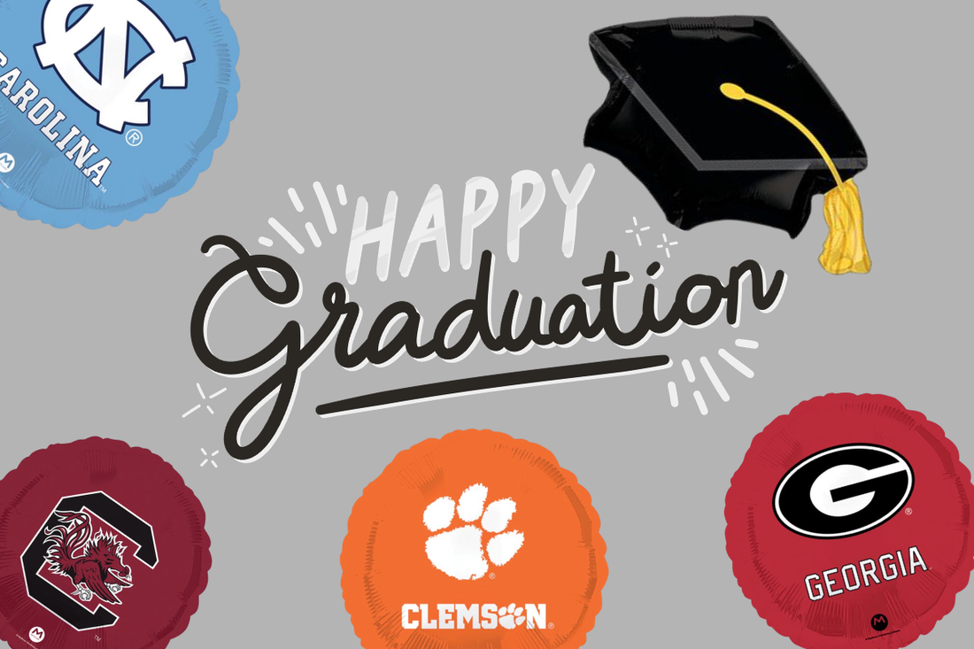 SC Graduation Balloon Decor Guide: CofC, USC, Clemson & Citadel Inspiration