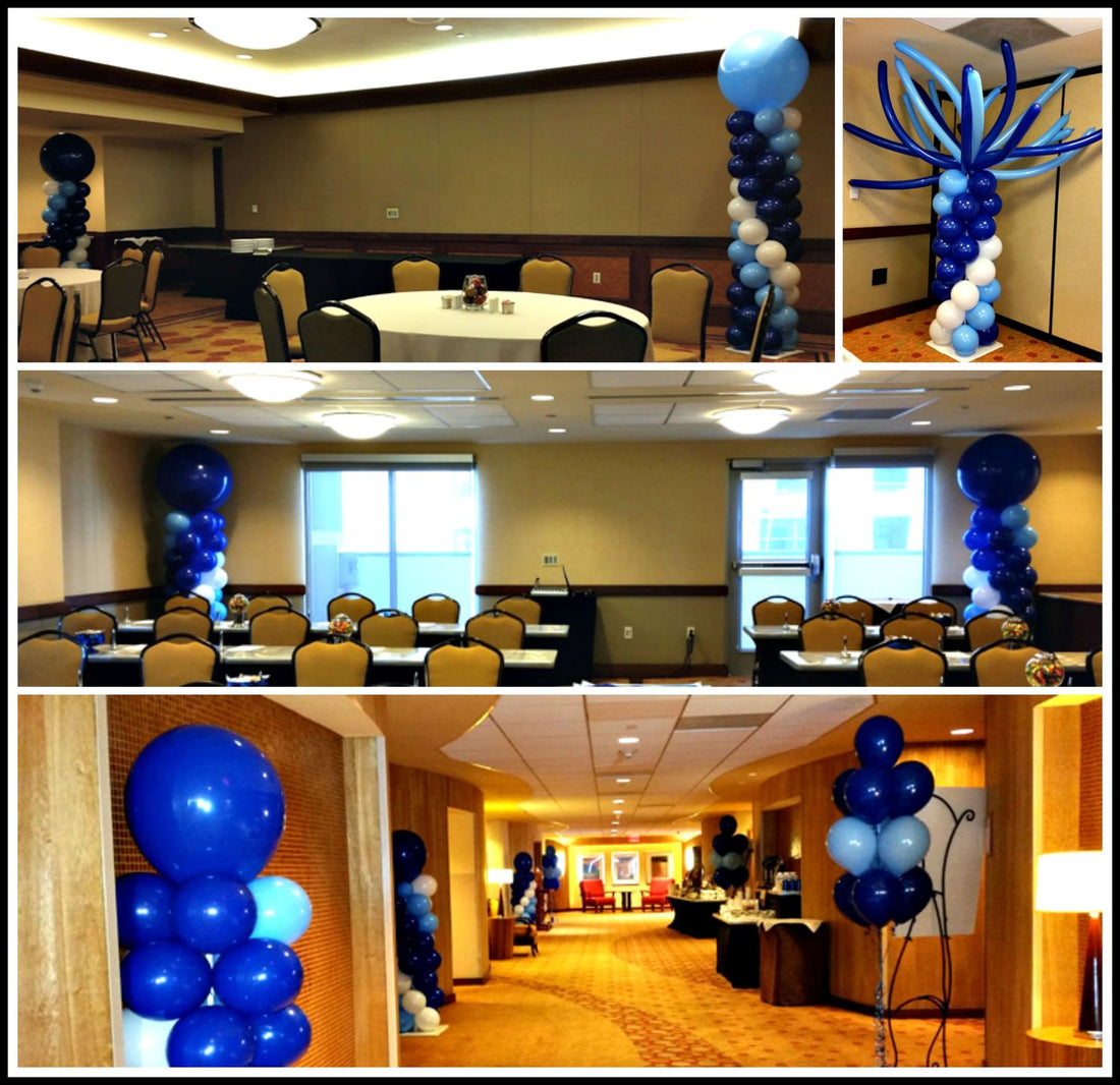 balloon decor and columns