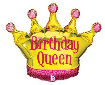Birthday Queen Balloons