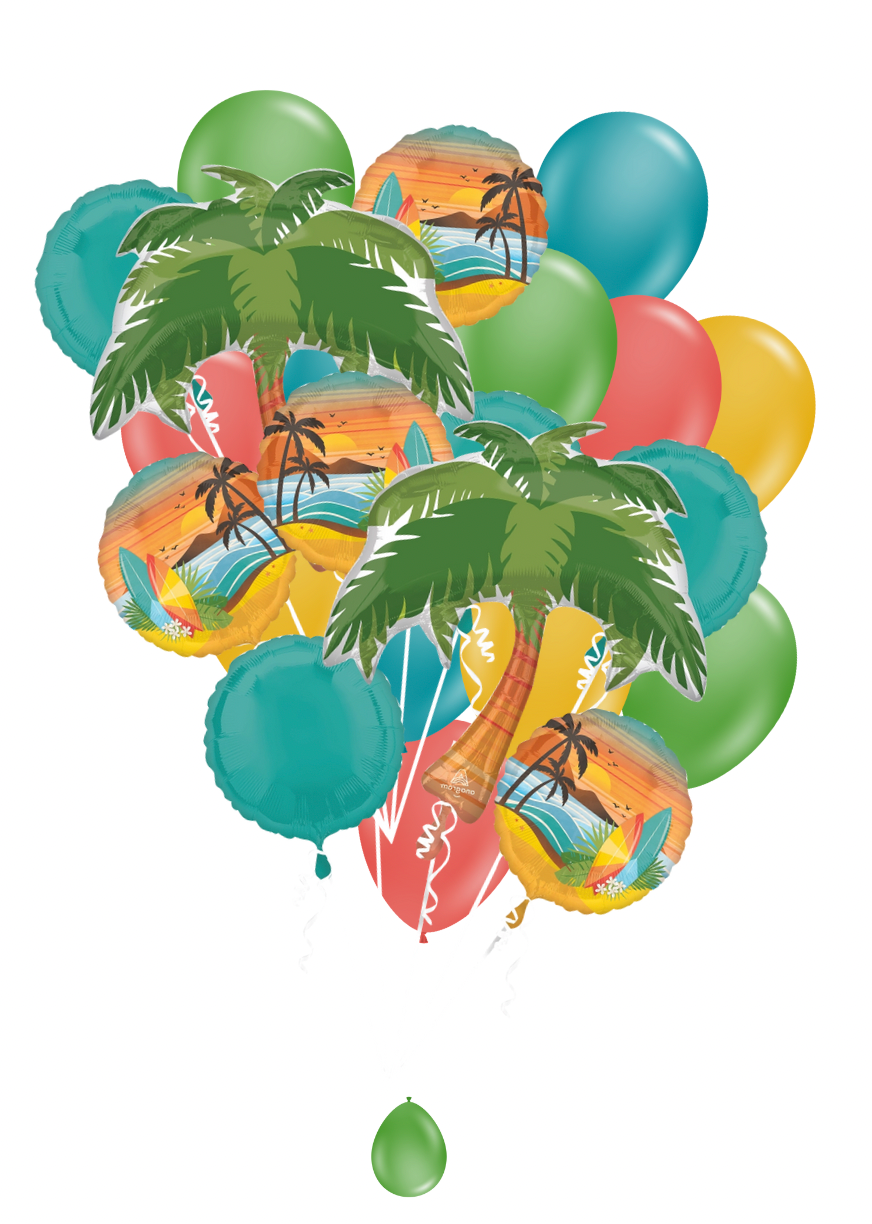 Beach Party Themed Balloons
