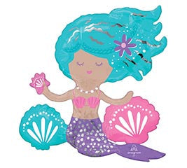 "Last Splash" Mermaid Bachelorette Themed Balloons
