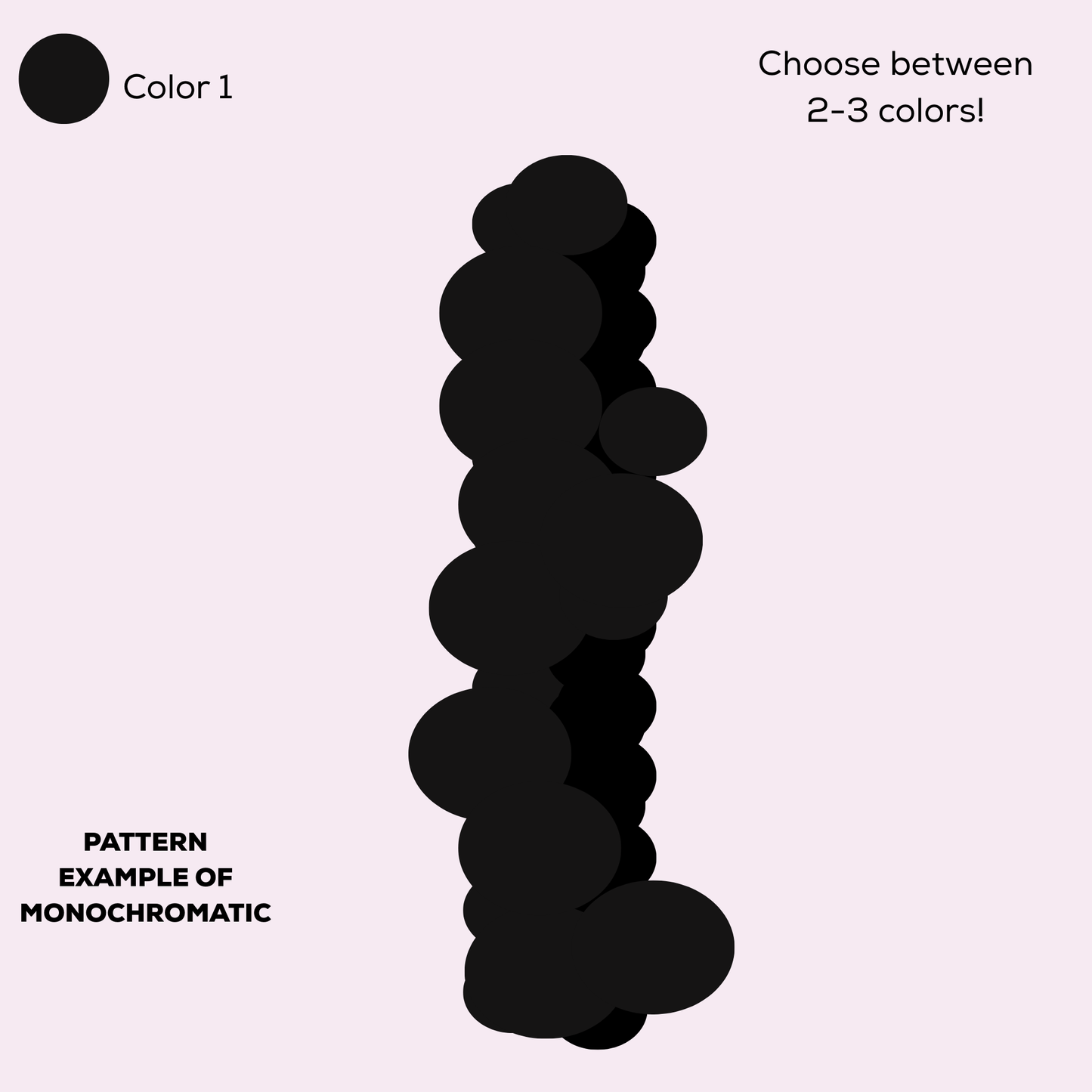 Custom 5 Foot Organic Balloon Column