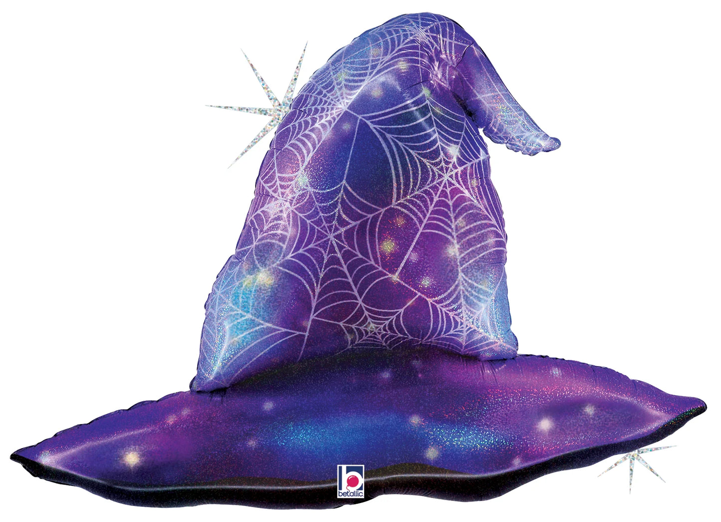 Mystical Witch's Hat Halloween Foil Balloon