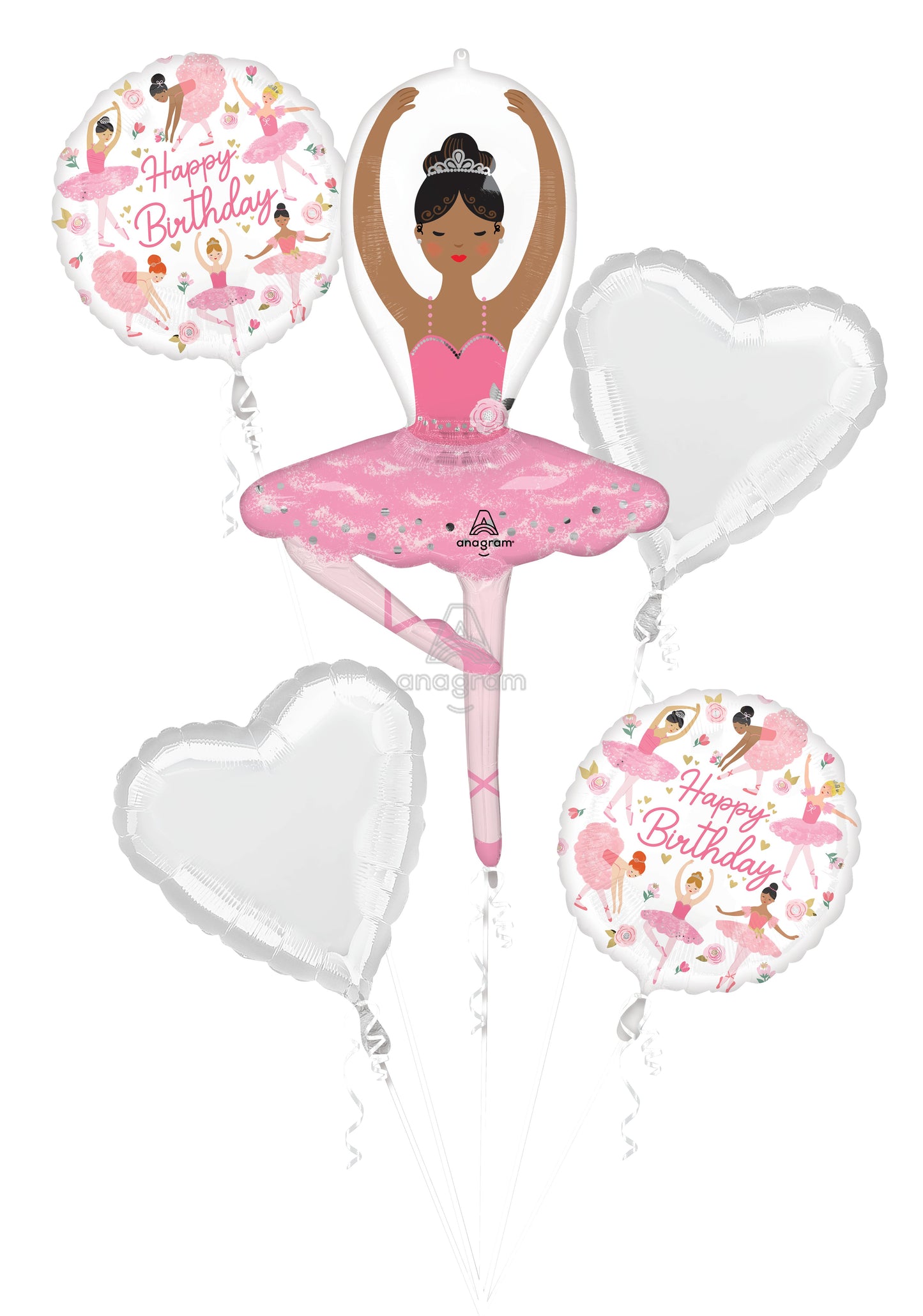 Dark Birthday Girl Ballerina Dancer Bouquet Kit