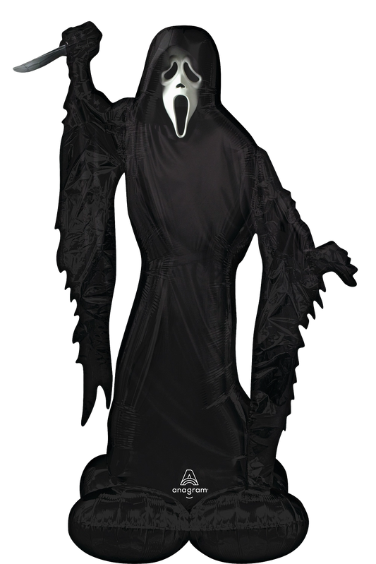 Ghost Face Scream Movie Airloonz Foil Balloon