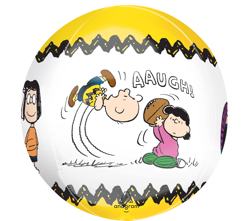 Charlie Brown Peanuts Orbz Foil Balloon (16 Inch)