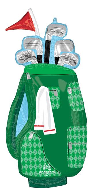 Tee-rific Dad Golf Club Bag Balloon (37 Inch)