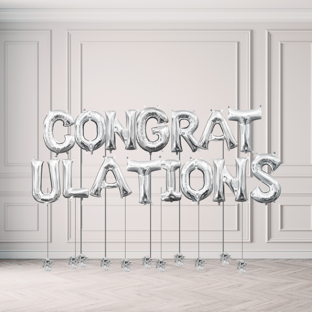 Congratulations Letter Phrase Sets