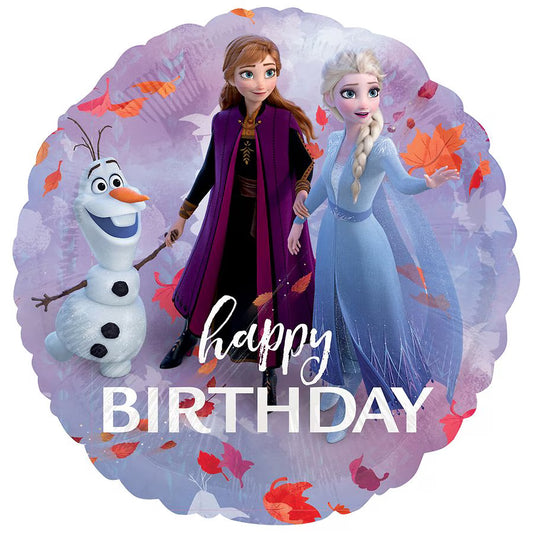 Frozen 2 Happy Birthday Friends Balloon (18 Inch)