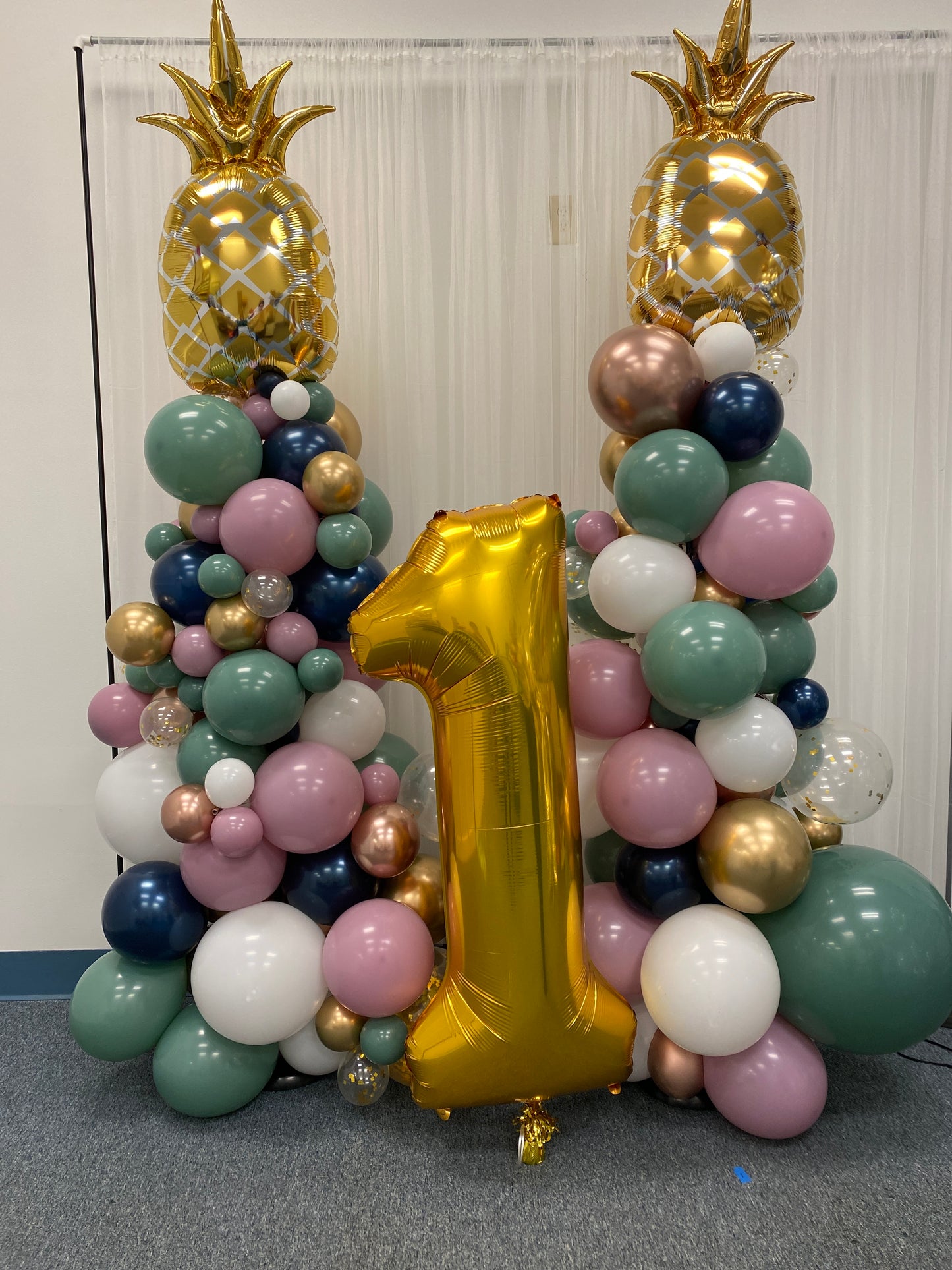 Custom 5 Foot Organic Balloon Column