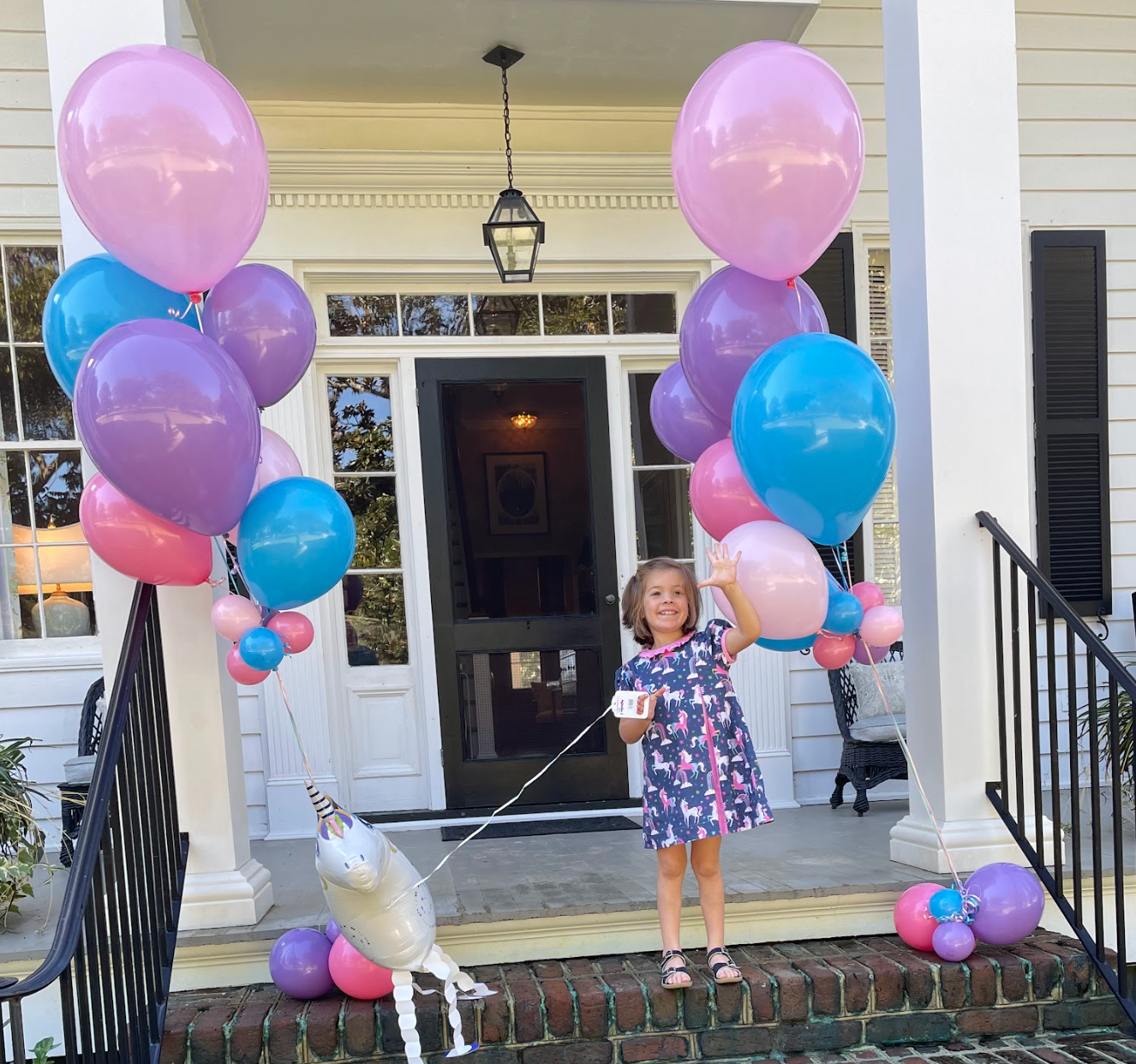 Custom Small Organic Latex Balloon Bouquet