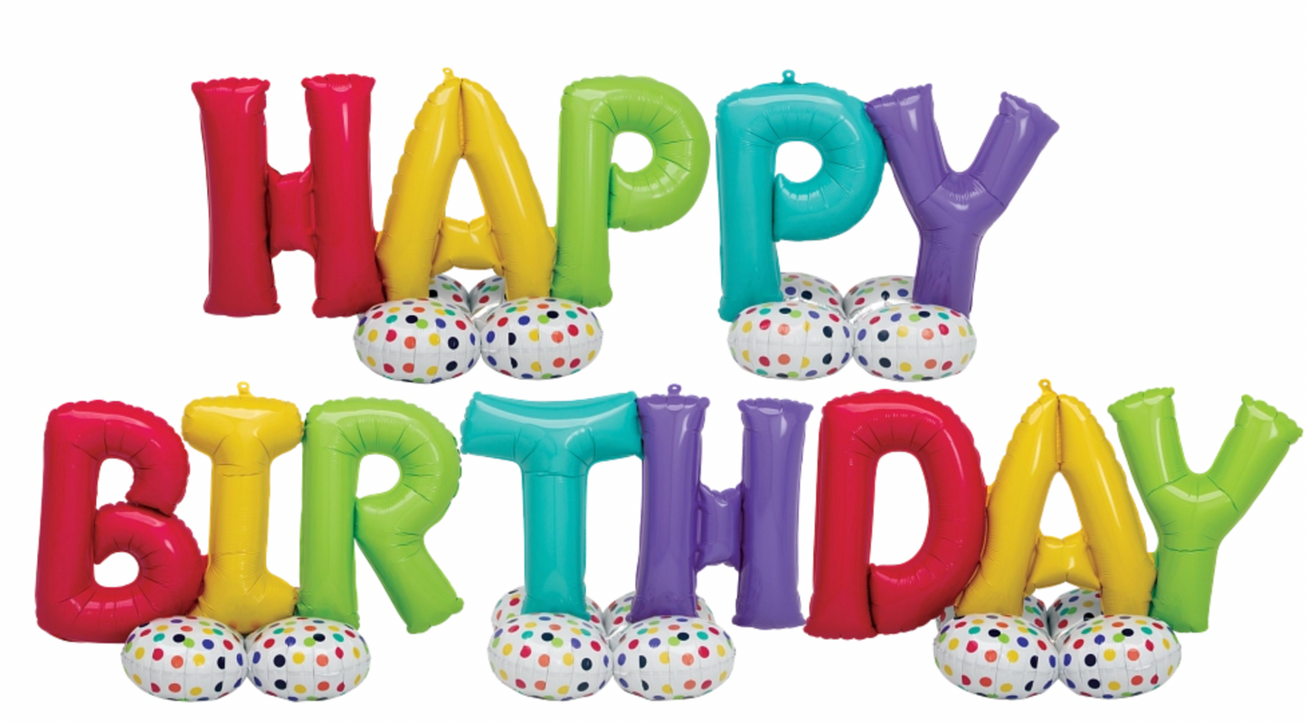 Happy Birthday Giant Display Kit