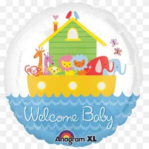 Welcome Baby Ark 18" Foil Balloon