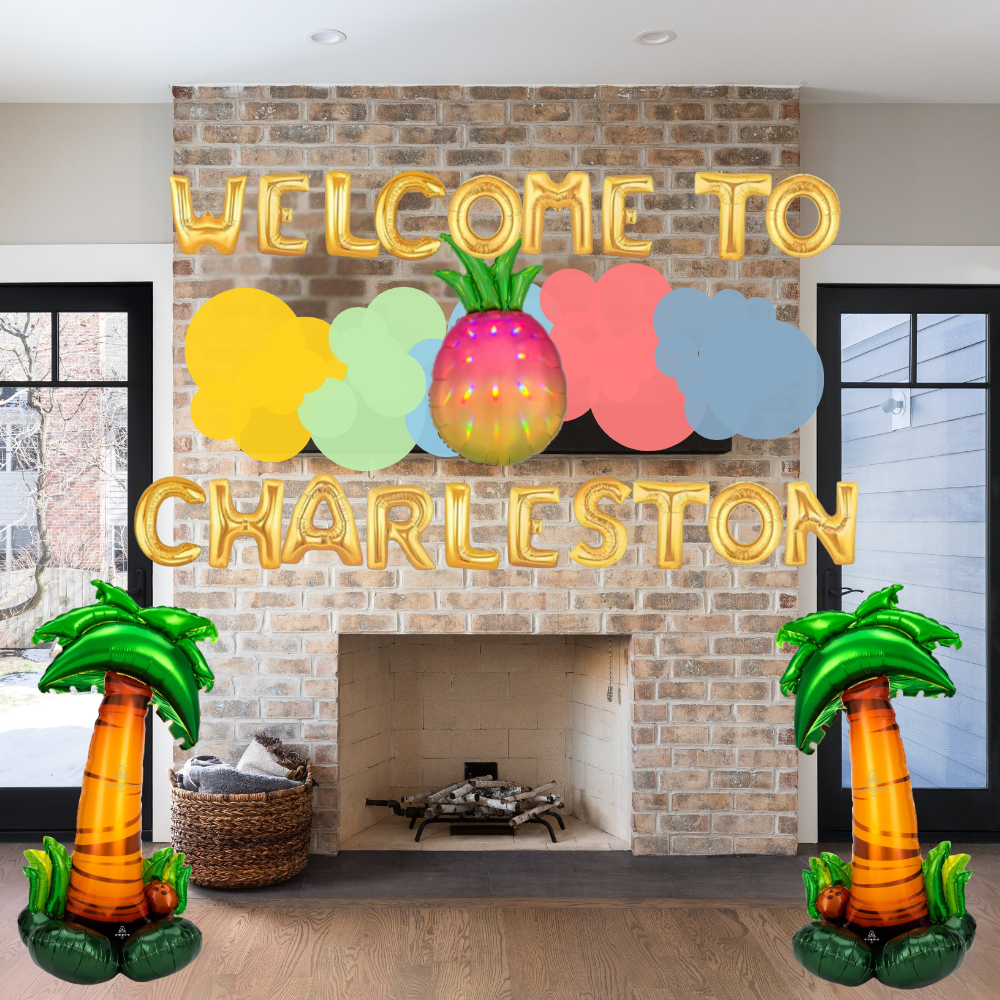 Welcome to Charleston Balloon Decor Package