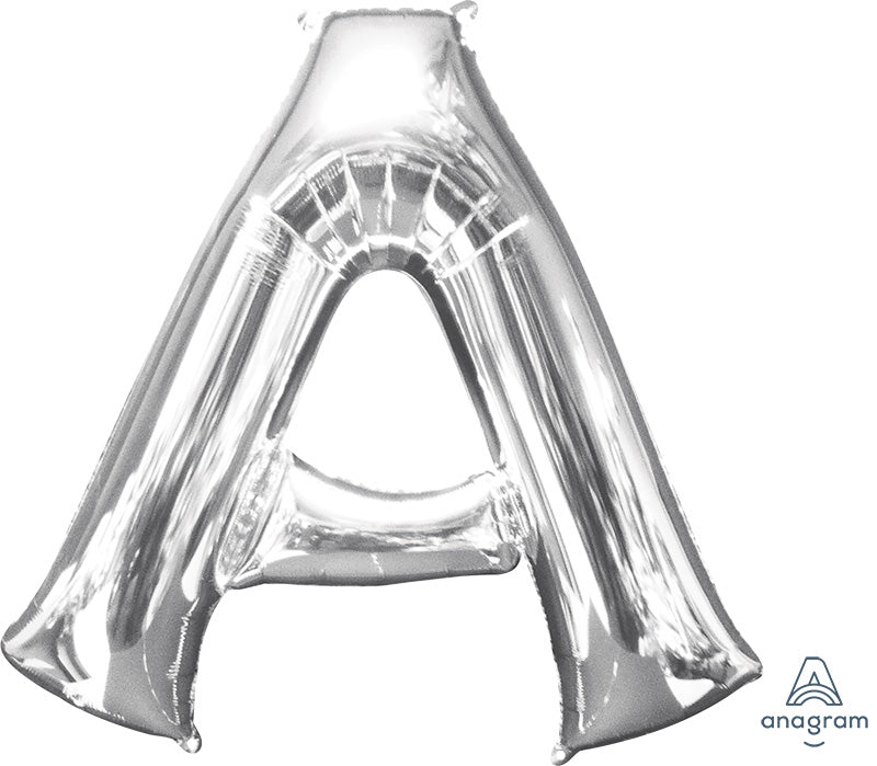 Large 3' Silver Letters