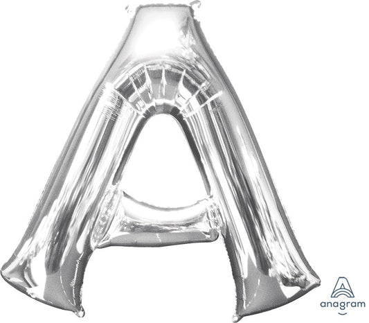 Large 3' Silver Letters