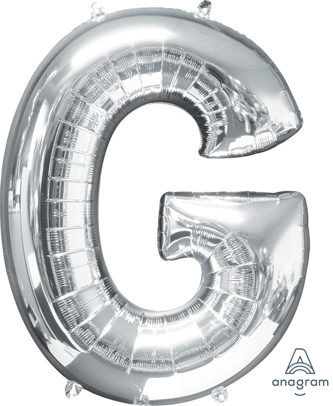 Large 3' Silver Letters