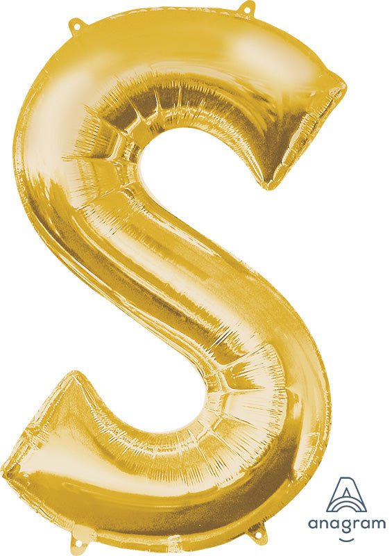 Large 3' Gold Letters & Symbols