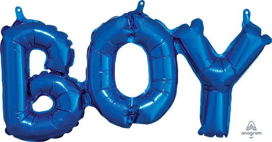 Boy or Girl Air-Filled Balloon Banner