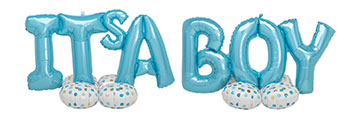 It's a Boy Airloonz Yard Display Balloon Kit