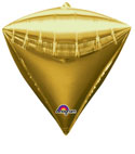 White Gold 3-D Diamondz Foil Balloon (21 Inch)