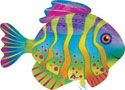 Tropical Fish Holographic Balloon (33 Inch)
